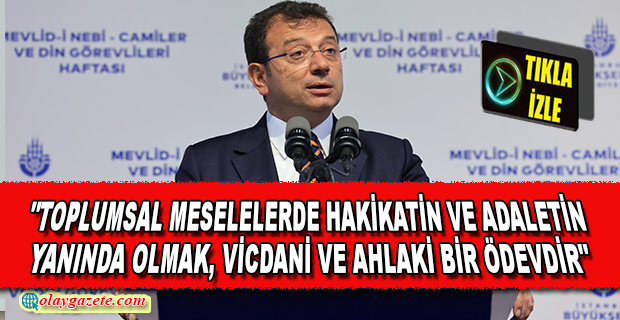 EKREM İMAMOĞLU, DİN GÖREVLİLERİYLE BİR ARAYA GELDİ