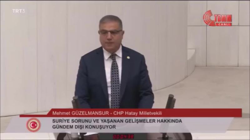 MEHMET GÜZELMANSUR: HATAY’DA TÜRK SEÇMEN SAYISI YÜZDE 5, SURİYELİ SEÇMEN İSE YÜZDE 85 ARTIYOR