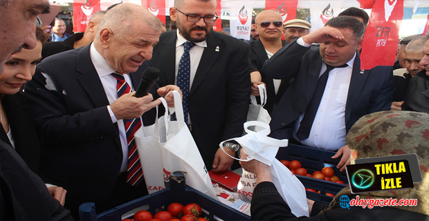 ÜMİT ÖZDAĞ DENİZLİ’DE 1 LİRAYA DOMATES SATTI, POLİS KAMERASINI GÖRÜNCE GÜLÜMSEDİ: 