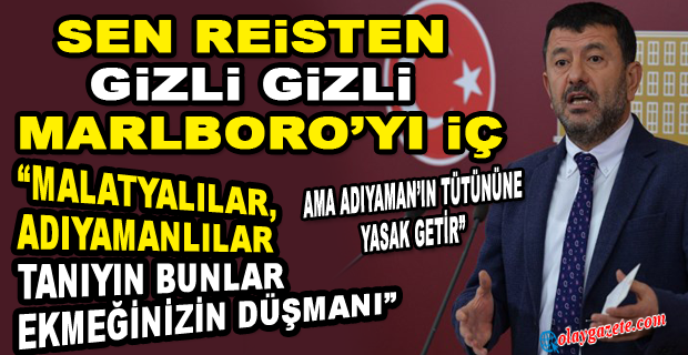 TBMM’DE TÜTÜN TARTIŞMASI… “VENEZUELA’DAN PUDRA ŞEKERİ GETİRMEK SERBEST TÜTÜN YASAK”