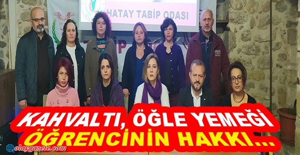 HTO OKULLARDA ÖĞRENCİLERE ÜCRETSİZ BESLENME PROGRAMI İSTEDİ