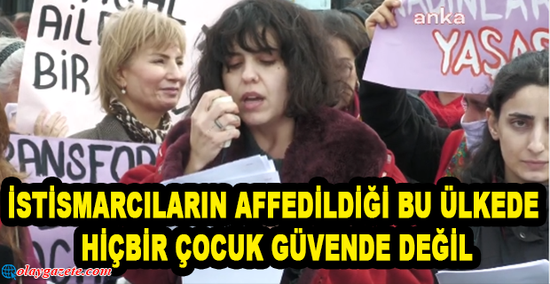 KADINLAR, KADIKÖY’DE HİRANUR VAKFI’NI PROTESTO ETTİ: “İSTİSMARCILARIN AFFEDİLDİĞİ BU ÜLKEDE HİÇBİR ÇOCUK GÜVENDE DEĞİL”