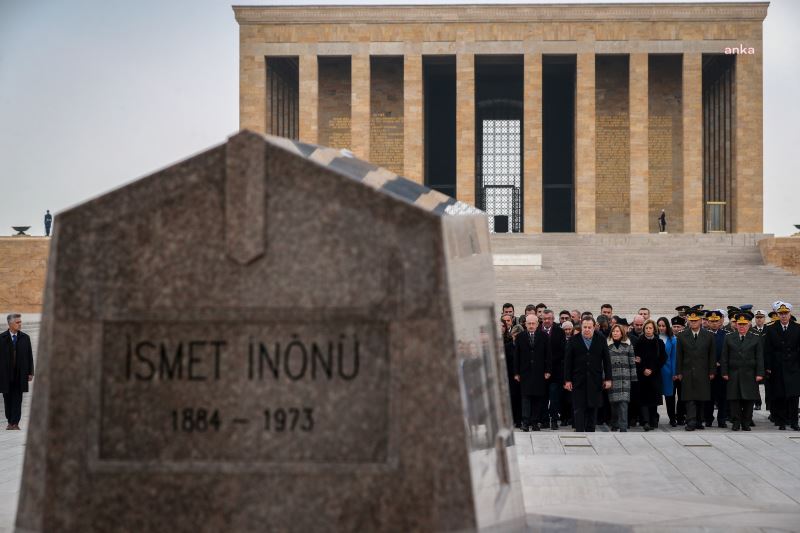 İSMET İNÖNÜ 49’UNCU ÖLÜM YILDÖNÜMÜNDE ANITKABİR