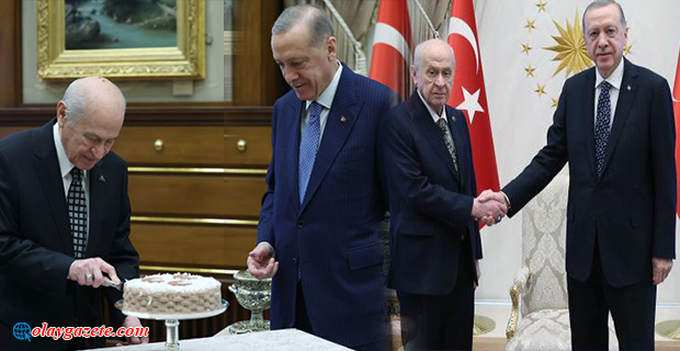 CUMHURBAŞKANI ERDOĞAN, MHP GENEL BAŞKANI BAHÇELİ İLE GÖRÜŞTÜ