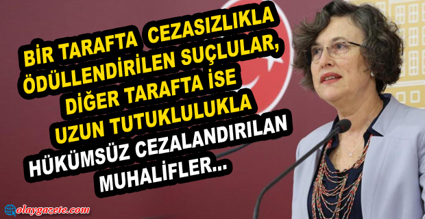 FİLİZ KERESTECİOĞLU: “SEZEN AKSU’NUN ‘BEN SENDE TUTUKLU KALDIM’ ŞARKISI GİBİ ADETA BÜTÜN ÜLKE SİZDE TUTUKLU KALDI, EV HAPSİNDE YA DA ADLİ KONTROLDE”