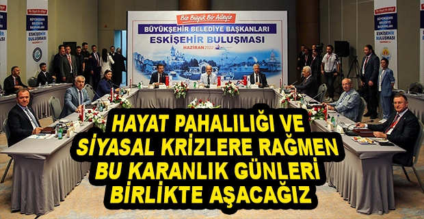 CHP’Lİ BELEDİYE BAŞKANLARINDAN ORTAK BİLDİRİ 