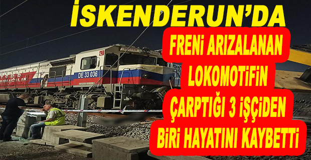 TREN PLATFORMA ÇARPTI BİR İŞÇİ HAYATINI KAYBETTİ!