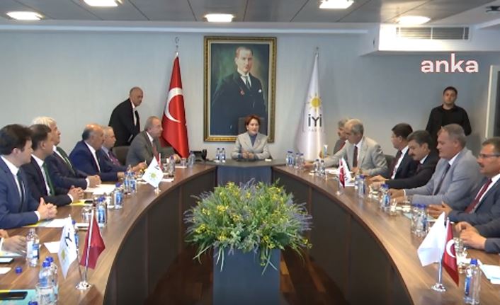  MERAL AKŞENER, İYİ PARTİLİ BELEDİYE BAŞKANLARI İLE BİR ARAYA GELDİ