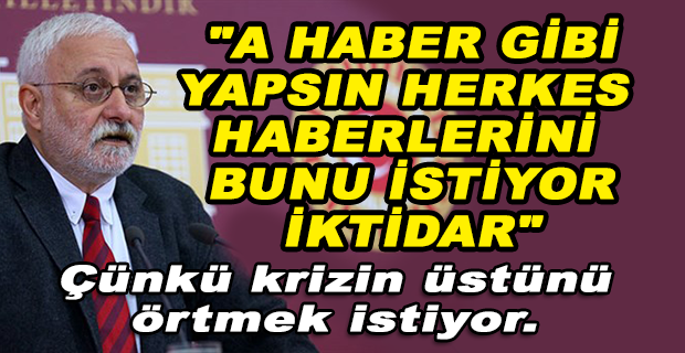 SARUHAN OLUÇ:ÇOK BÜYÜK BİR SANSÜR YASASI İLE KARŞI KARŞIYAYIZ