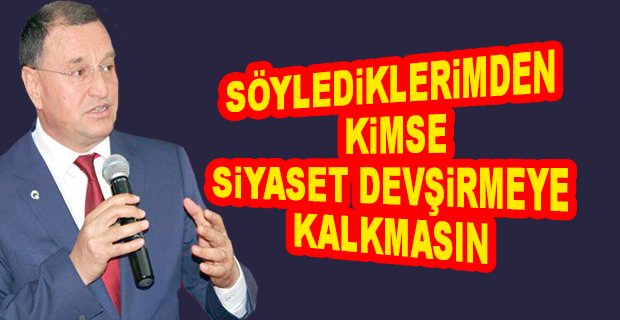 SAVAŞ: SIĞINMACI SORUNUNA BAKIŞIMIZ SİYASİ DEĞİL MİLLİ