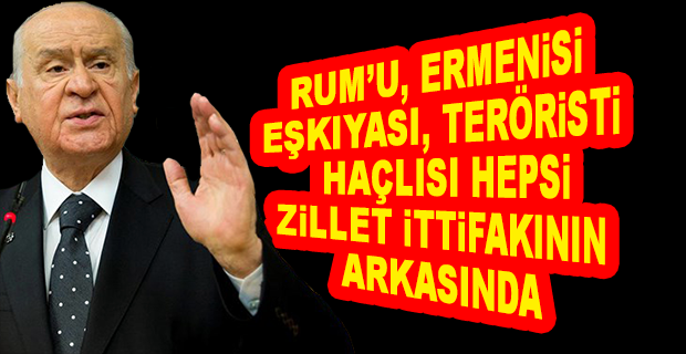 BAHÇELİ: KAPİTALİZMİN ANA MİHVERİ HALİNE GELEN SİNDİRELLA EKONOMİSİNİN SONUNA GELİNMİŞTİR