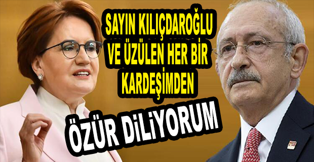 AKŞENER’DEN KILIÇDAROĞLU’NA ‘ALEVİ’ ÖZRÜ...