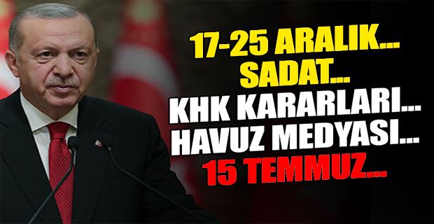 İKTİDAR DEĞİŞİKLİĞİNDE MASADA OLACAK 20 DOSYA SIRALANDI