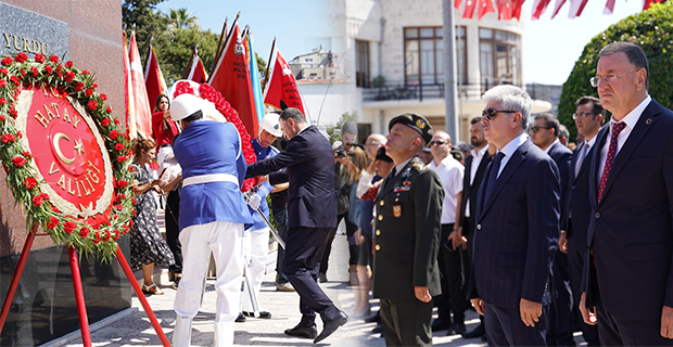 23 TEMMUZ HATAY’DA TÖRENLE KUTLANDI