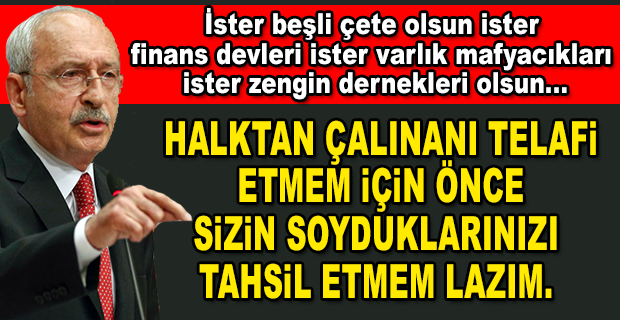 KILIÇDAROĞLU: HİÇBİRİNİZİN GÖZÜNÜN YAŞINA BAKMAYACAĞIM