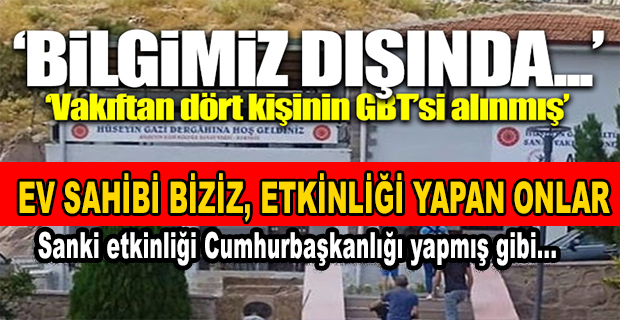 ERDOĞAN’IN ZİYARET EDECEĞİ CEMEVİNİN DERNEK BAŞKAN YARDIMCISI ASLAN: “VAKIFTAN DÖRT KİŞİNİN GBT’Sİ ALINMIŞ. SEÇMECE, DAYATMACI BİR ŞEYLE OLMUYOR”