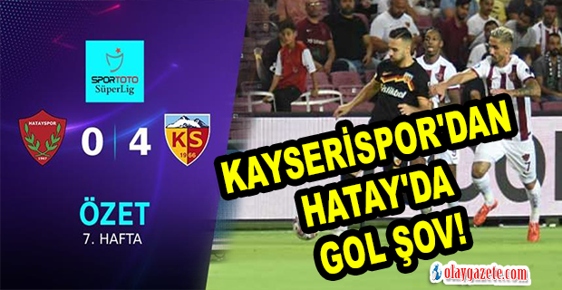 ATAKAŞ HATAYSPOR: 0 - YUKATEL KAYSERİSPOR