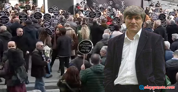 HRANT DİNK KATLEDİLİŞİNİN 16. YILINDA ANILDI