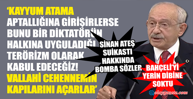 CHP LİDERİ KILIÇDAROĞLU İBB