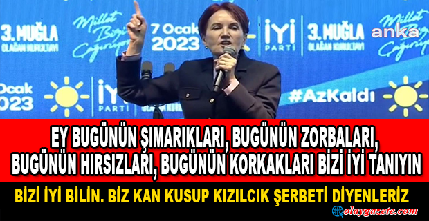 AKŞENER:İYİ PARTİ, EZİLENİN YANINDA, HAKLININ YANINDA, HAKSIZLIĞI YAPANIN KARŞISINDA