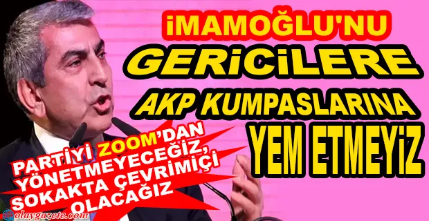 CANPOLAT: . PARTİMİZDE YARIŞLAR OLUR BİTER VE BİZ ERTESİ SABAH OMUZ OMUZA ÇALIŞMAYA BAŞLARIZ