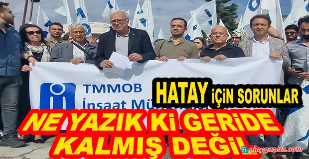 İMO HATAY ŞUBESİ BU KAYIPLAR OLMAYABİLİRDİ….