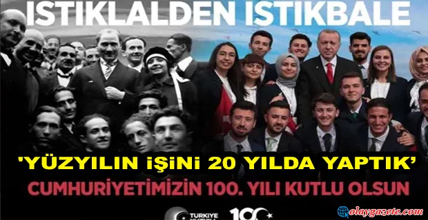 100. YILA ÖZEL YAYIMLANAN VİDEO, PROPAGANDAYA DÖNDÜ