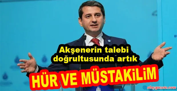 AKŞENER İSTEDİ İYİ PARTİLİ ÖZKAN İSTİFA ETTİ