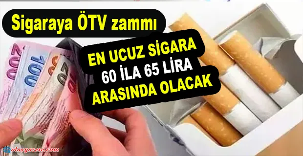 SİGARAYA  DUDAK UÇUKLATAN ZAM YOLDA 