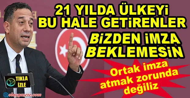 CHP’DEN ‘AYRI BİLDİRİ’ SONRASI AÇIKLAMA GELDİ