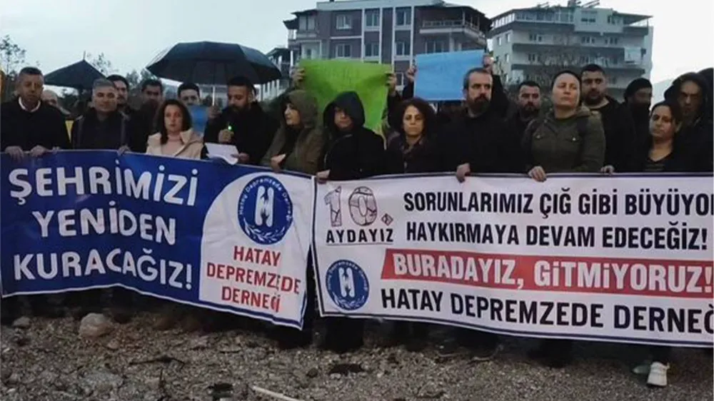 DEPREMZEDELERDEN ÇAĞRI: HATAY, ÖZEL AFET BÖLGESİ İLAN EDİLSİN