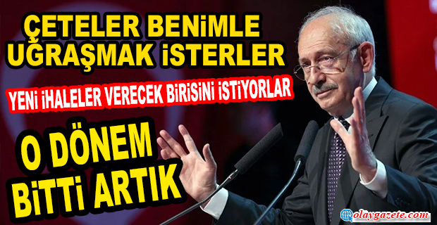 KILIÇDAROĞLU: 100 LİRALIK YOLU 500 LİRAYA YAPIYORSUNUZ. 400 LİRAYI KIRIŞIYORSUNUZ. BEN O 400 LİRANIN PEŞİNDEYİM. 