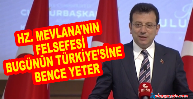 İMAMOĞLU: CUMHURBAŞKANI ADAYIMIZ SAYIN KEMAL KILIÇDAROĞLU LİDERLİĞİNDE İNŞALLAH GÜZEL İŞLERİ HEP BİRLİKTE BAŞARACAĞIZ