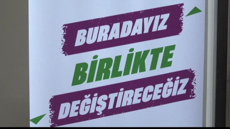 YEŞİL SOL PARTİ, SEÇİM BEYANNAMESİNİ AÇIKLADI: “BURADAYIZ BİRLİKTE DEĞİŞTİRECEĞİZ”