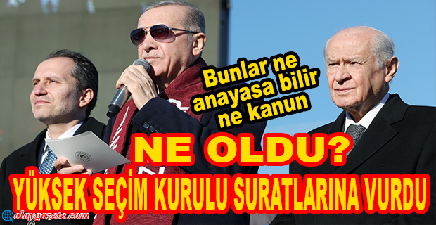 ERDOĞAN’DAN, 3. KEZ CUMHURBAŞKANI ADAYI OLAMAYACAĞI YÖNÜNDEKİ İTİRAZLARA TEPKİ