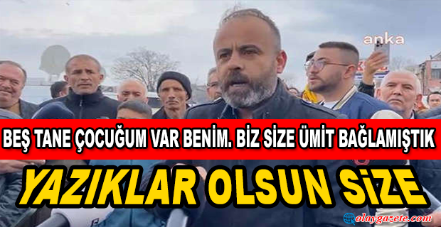 İNŞAAT İŞÇİSİNDEN AKŞENER’E SAADET PARTİSİ GENEL MERKEZİ ÖNÜNDE TEPKİ...