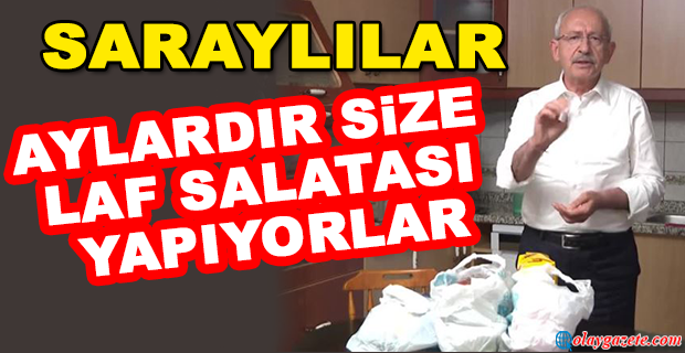 KILIÇDAROĞLU, GIDA ÜRÜNLERİNİN FİYATLARINI KARŞILAŞTIRDI