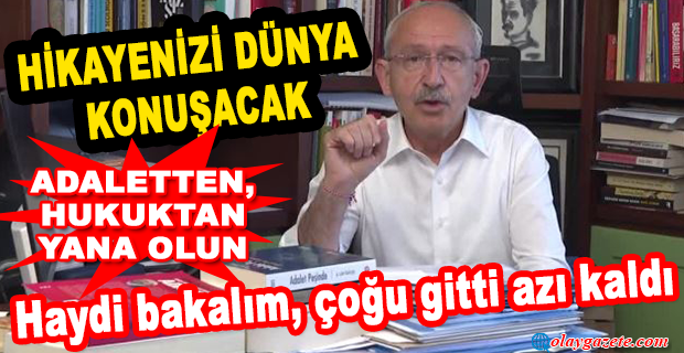 KILIÇDAROĞLU, SANDIK GÖREVLİLERİNE SESLENDİ