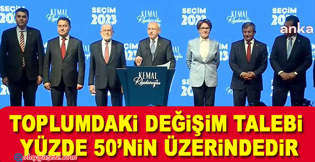 KILIÇDAROĞLU: 