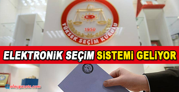 YSK BAŞKANI AÇIKLADI: ELEKTRONİK SEÇİM SİSTEMİ GELİYOR