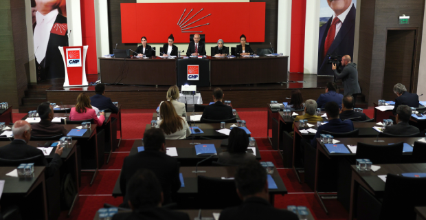 CHP PARTİ MECLİSİ, TOPLANDI