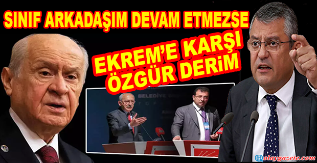 BAHÇELİ CHP GENEL BAŞKANLIĞI İÇİN KİMİ DESTEKLEYECEĞİNİ AÇIKLADI