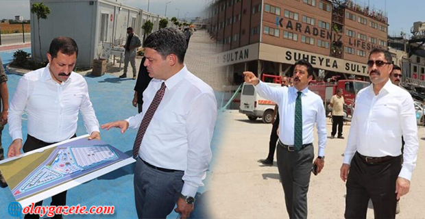 VALİ MASATLI ARSUZ VE İSKENDERUN’DA 