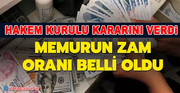 MEMUR VE MEMUR EMEKLİSİ ZAMMI BELLİ OLDU