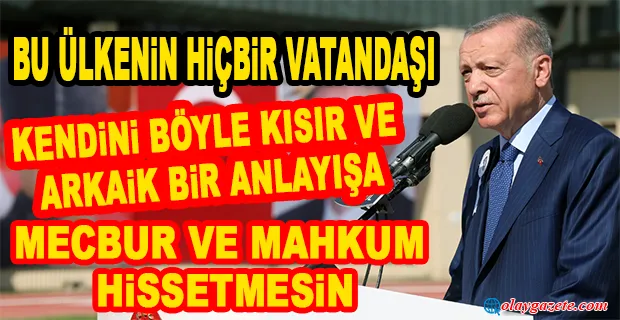 ERDOĞAN: DÜNYANIN GEÇMİŞLE KIYASLANAMAYACAK KADAR KARMAŞIK VE TEHLİKELİ BİR YOLA GİTTİĞİ GERÇEKTİR