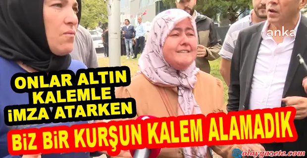 MADEN OCAĞINDA AÇLIK GREVİ YAPAN İŞÇİLERİN AİLELERİ ANKARA