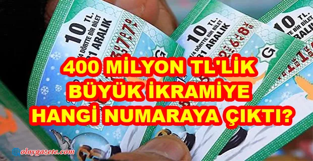 MİLLİ PİYANGO SONUÇLARI AÇIKLANDI