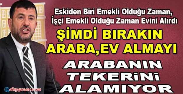  VELİ AĞBABA: YAPILMASI GEREKEN ŞEY, TÜM EMEKLİLERE ASGARİ ÜCRETLE EŞİTLEMEK