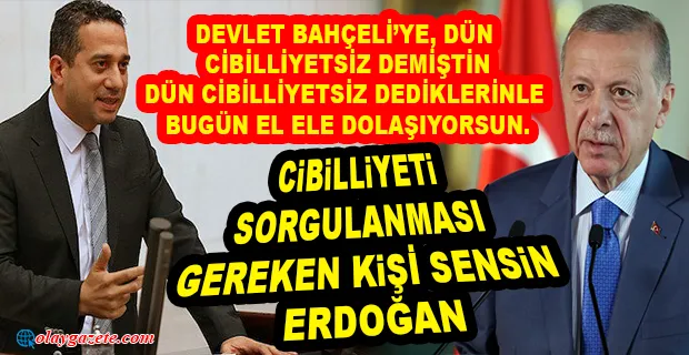 ALİ MAHİR BAŞARIR’DAN ERDOĞAN’A ‘CİBİLLİYETSİZ’ YANITI