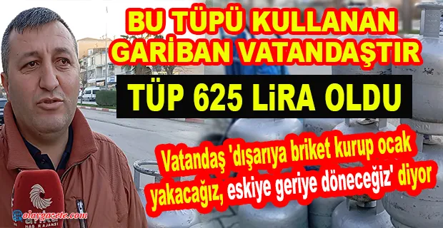 TÜPE 3 GÜNDE 55 LİRA ZAM GELDİ VATANDAŞIMIZ PİKNİK TÜPÜ KULLANMAYA BAŞLADI